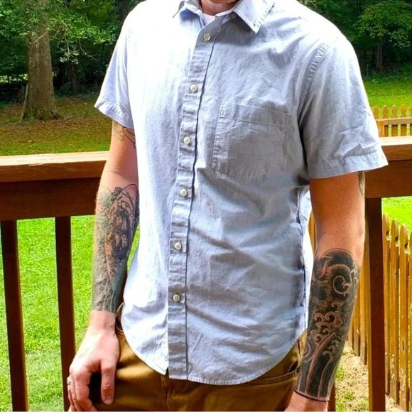Goodfellow Button Front Shirt - Picture 1 of 6
